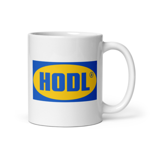 HODL BTC Mug