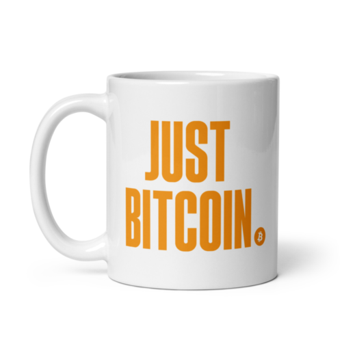 Just Bitcoin Mug
