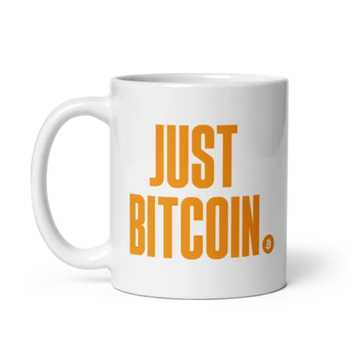 Just Bitcoin Mug