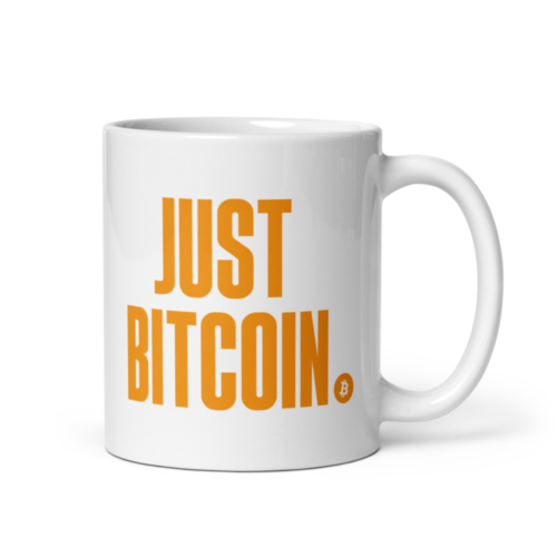 Just Bitcoin Mug