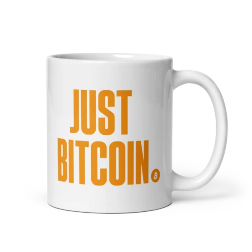 Just Bitcoin Mug