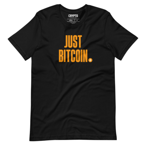 Just Bitcoin T-Shirt