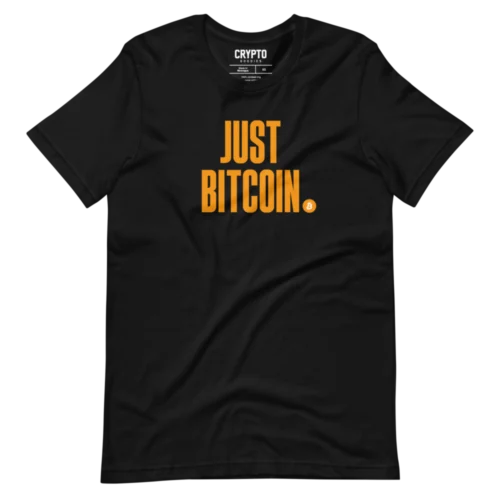 Just Bitcoin T-Shirt