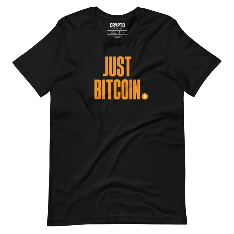 Just Bitcoin T-Shirt