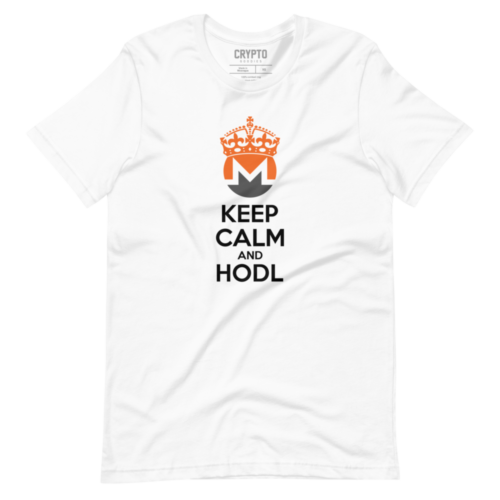Monero: Keep Calm and HODL T-Shirt