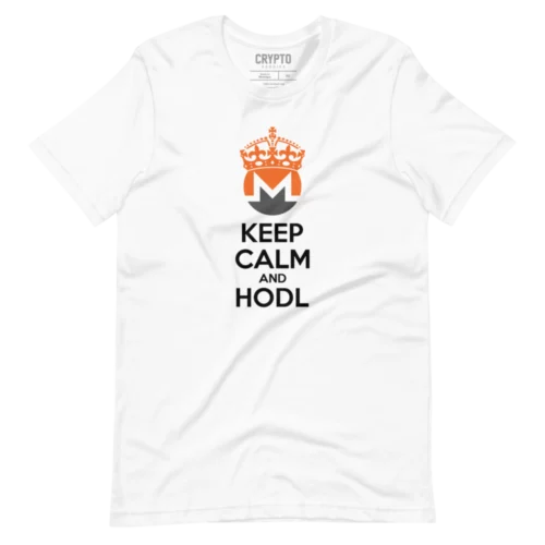 Monero: Keep Calm and HODL T-Shirt
