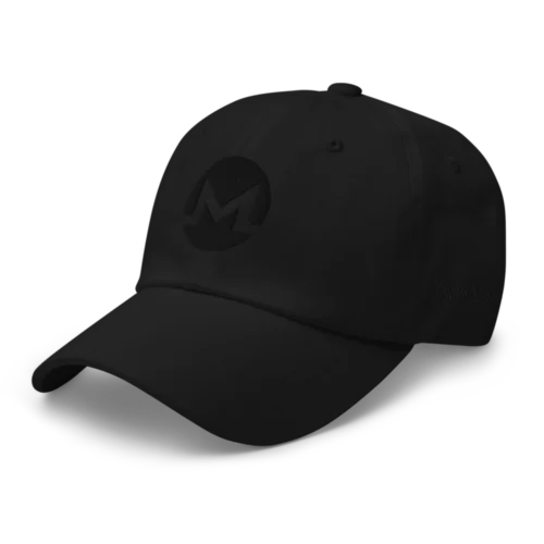 Monero Stealth Edition Baseball Cap