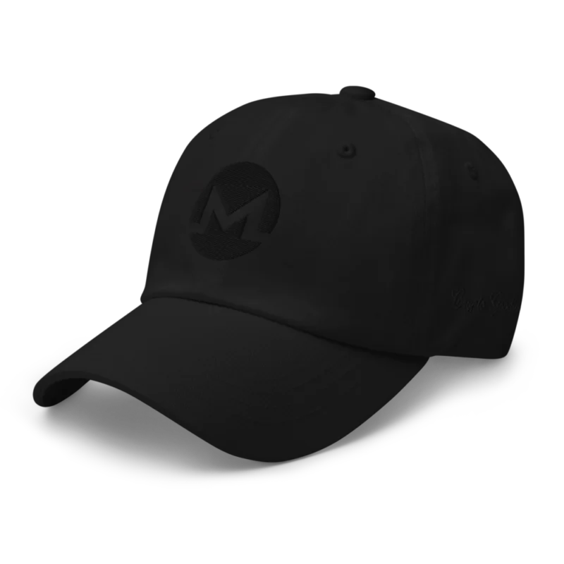 Monero Stealth Edition Baseball Cap