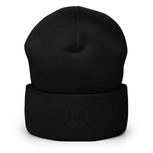 Monero Stealth Edition Cuffed Beanie