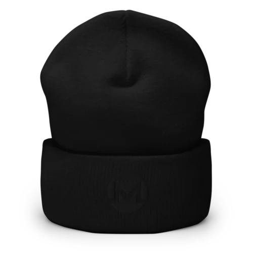 Monero Stealth Edition Cuffed Beanie