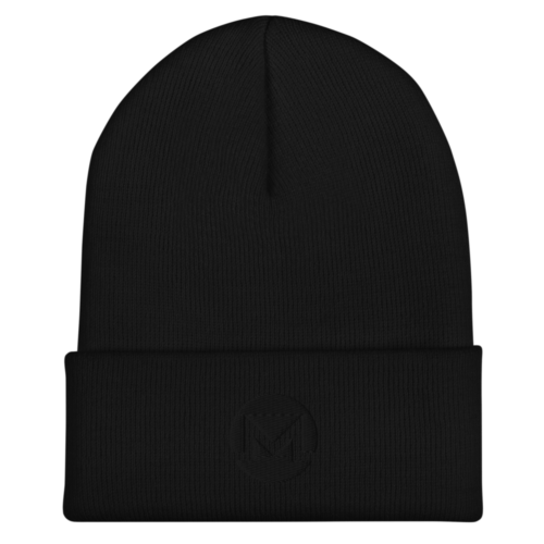 Monero Stealth Edition Cuffed Beanie