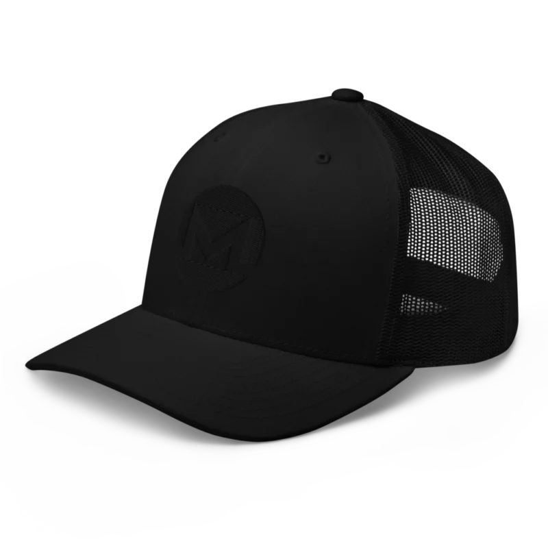 Monero Stealth Edition Trucker Cap