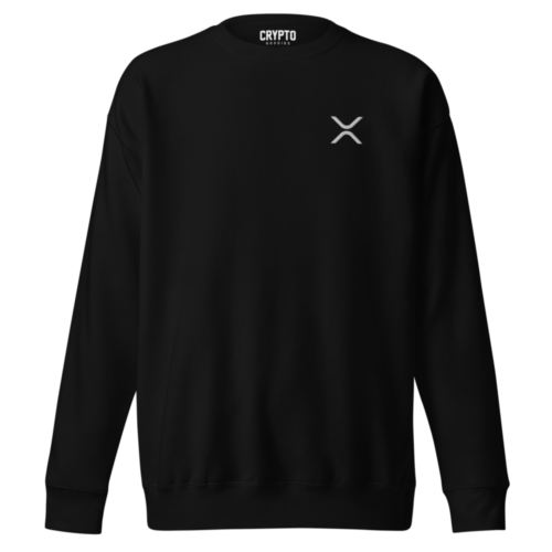 XRP Embroidery Logo Premium Sweatshirt