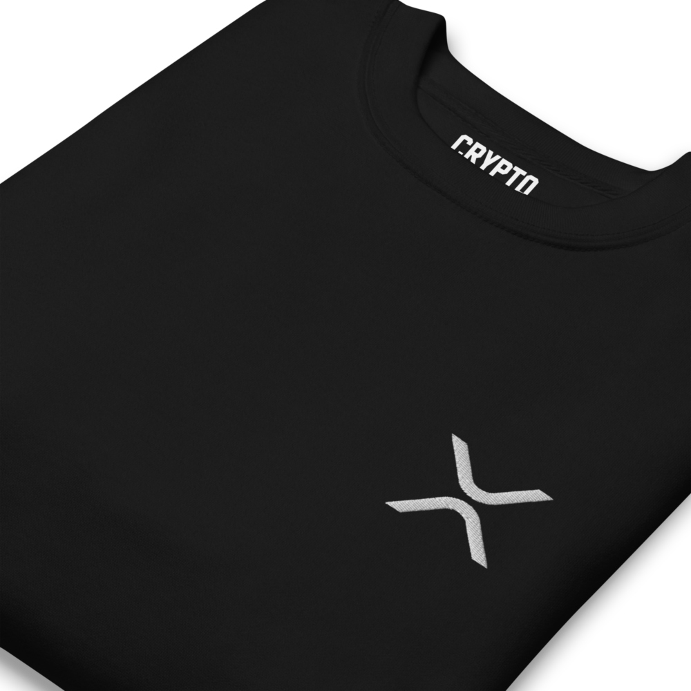 XRP Embroidery Logo Premium Sweatshirt