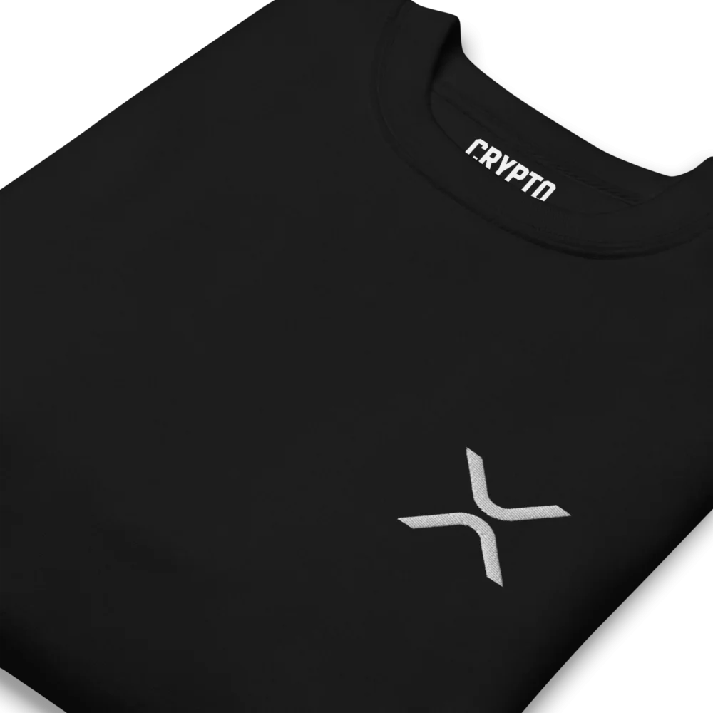 XRP Embroidery Logo Premium Sweatshirt - Image 3
