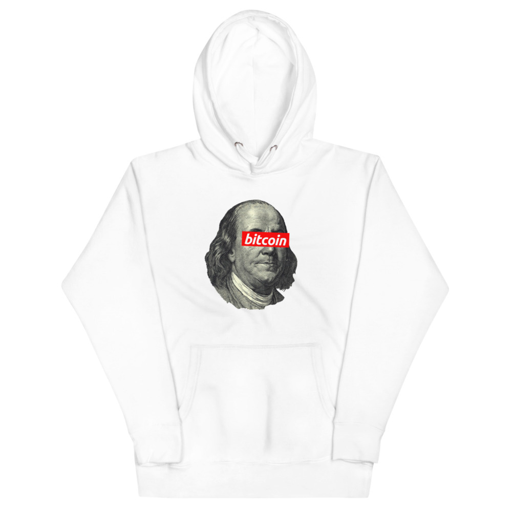 Benjamin Franklin x Bitcoin Premium Hoodie