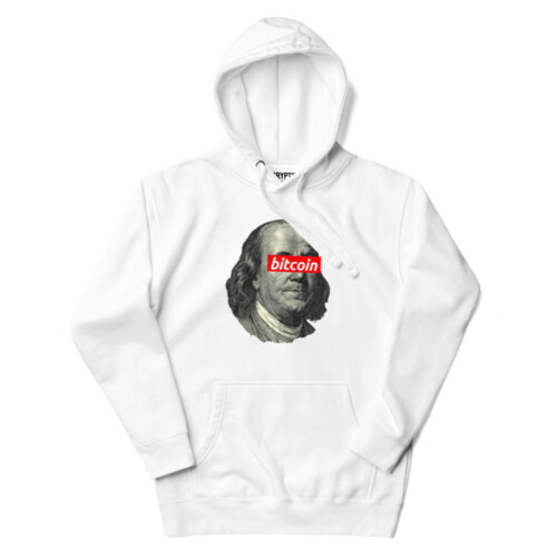 Benjamin Franklin x Bitcoin Premium Hoodie