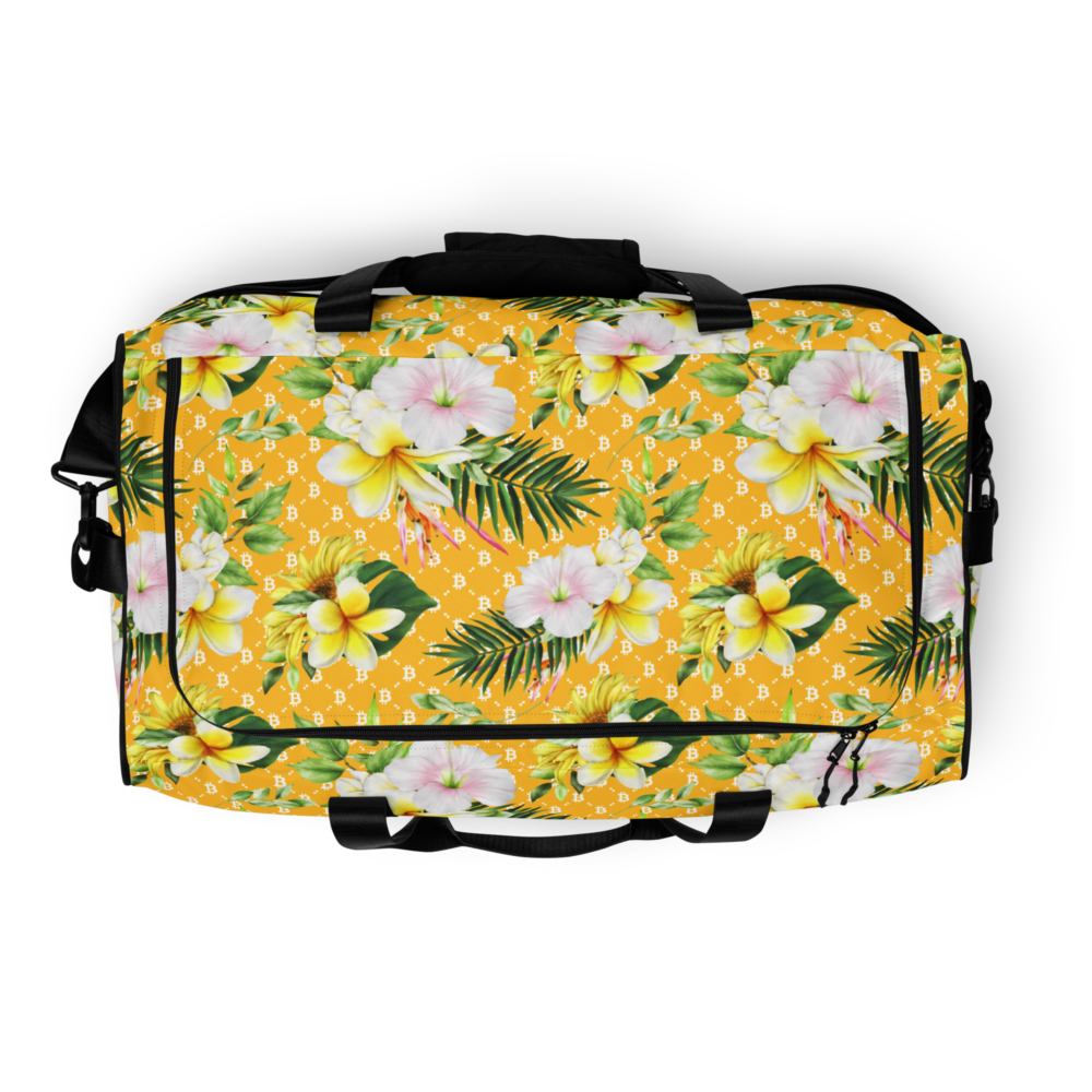 Bitcoin Aloha II Duffle Bag