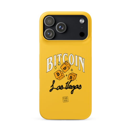 Bitcoin Las Vegas Snap Case for iPhone®