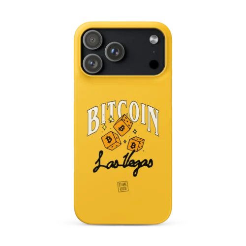 Bitcoin Las Vegas Snap Case for iPhone®