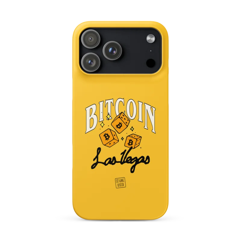 Bitcoin Las Vegas Snap Case for iPhone®
