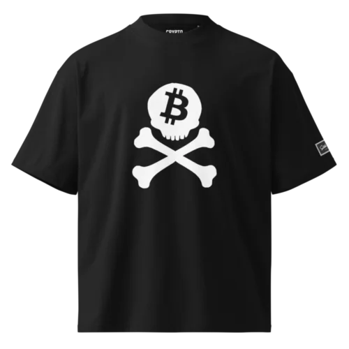 Bitcoin Pirates Oversized Tee
