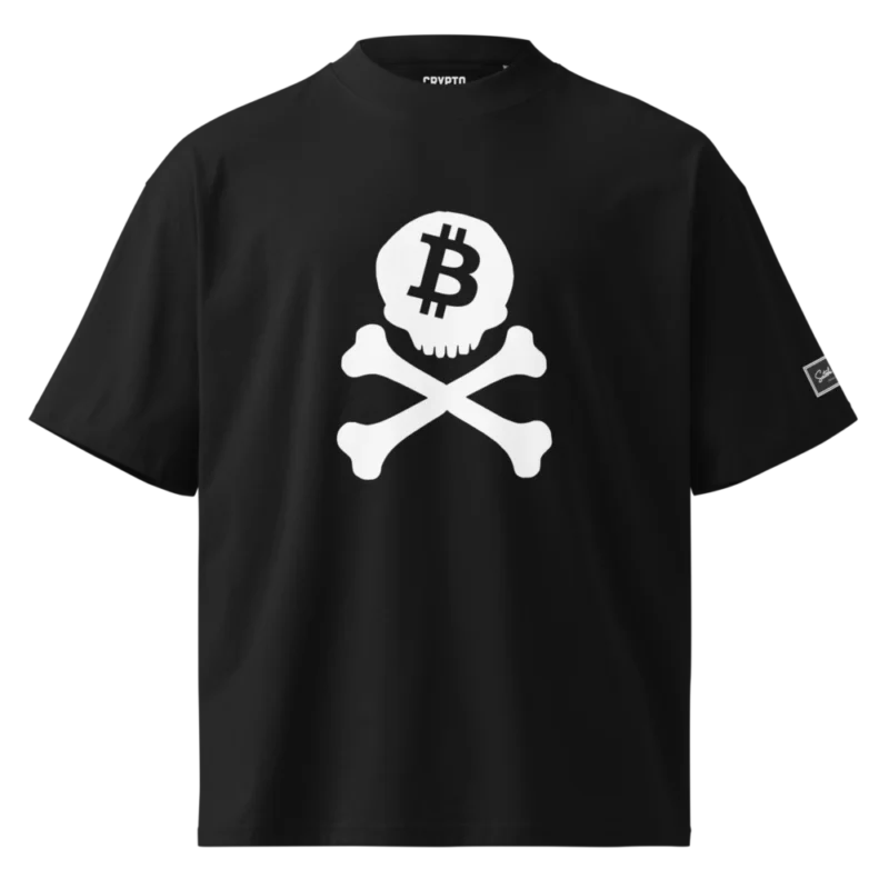 Bitcoin Pirates Oversized Tee