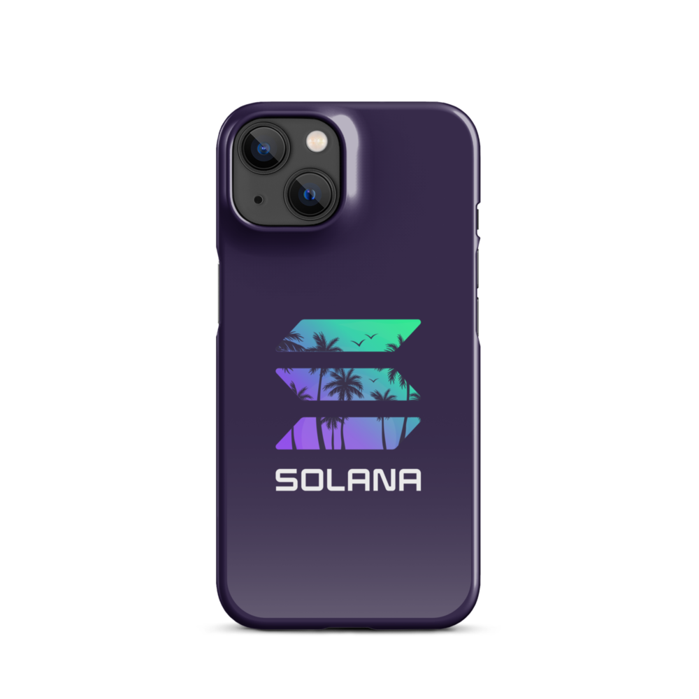 Solana Palm Island Snap Case for iPhone®