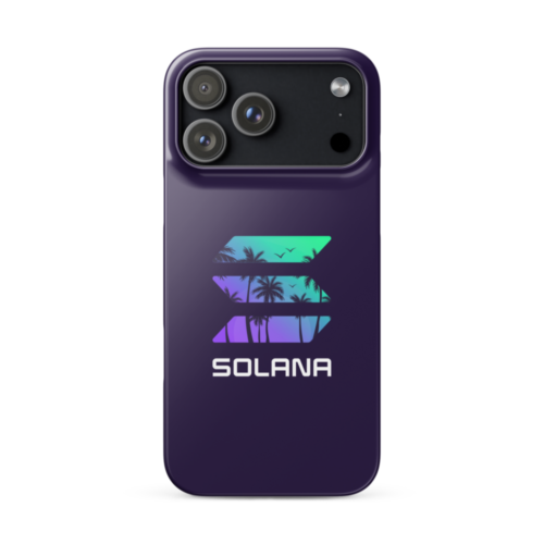 Solana Palm Island Snap Case for iPhone®