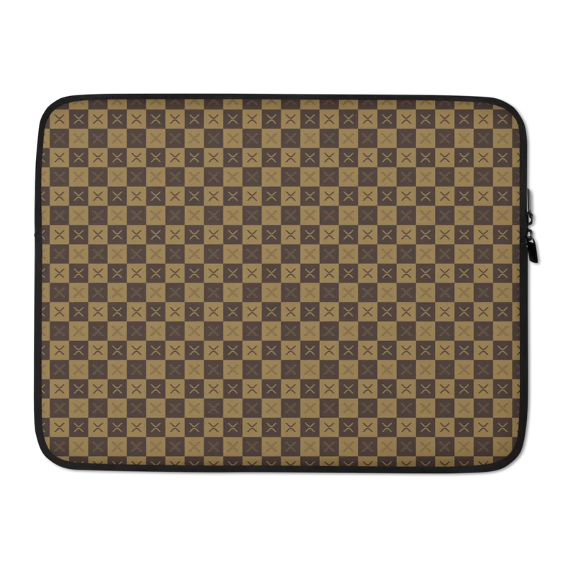 XRP Checkerboard Laptop Sleeve