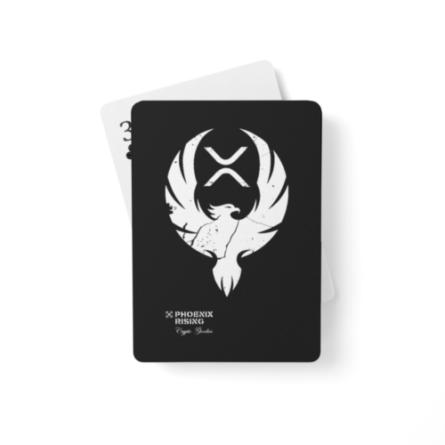 XRP: Phoenix Rising Poker Playing Cards