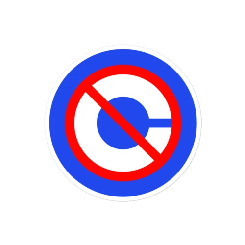 No Coinbase Sticker
