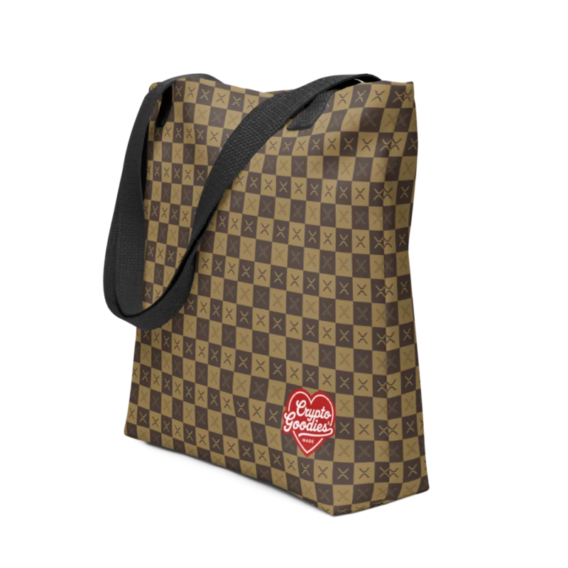 XRP Checkerboard Tote Bag