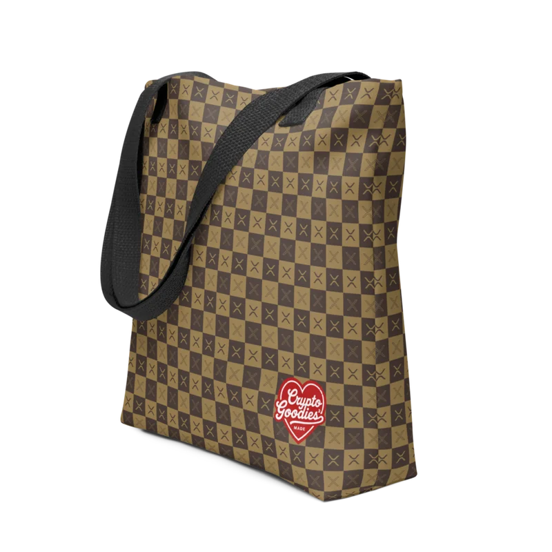 Xrp Checkerboard Tote Bag
