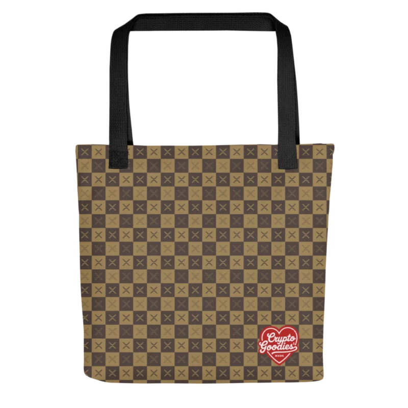 XRP Checkerboard Tote Bag