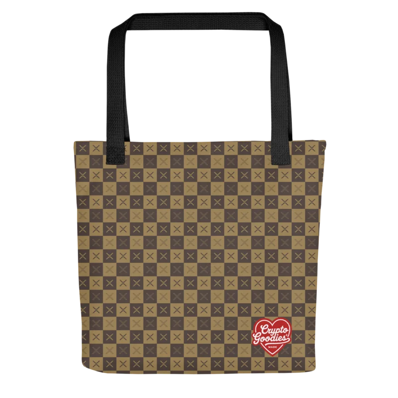 Xrp Checkerboard Tote Bag