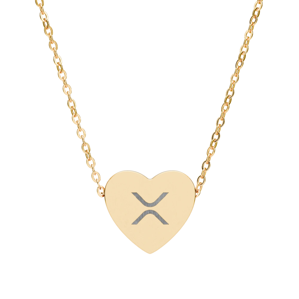 XRP Heart Necklace
