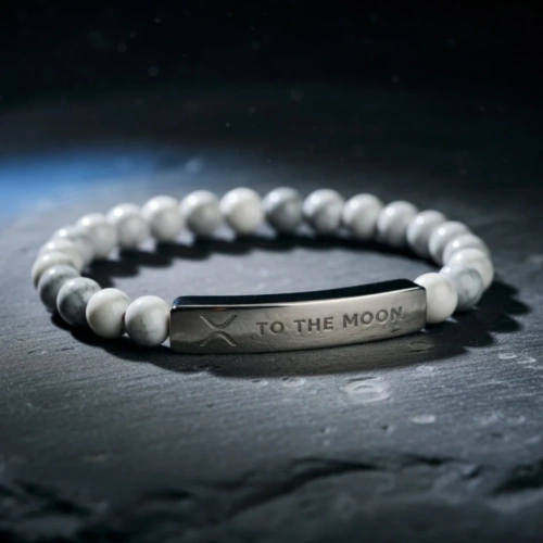 XRP: To The Moon Stone Bracelet