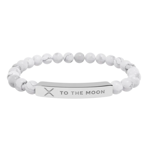 XRP: To The Moon Stone Bracelet