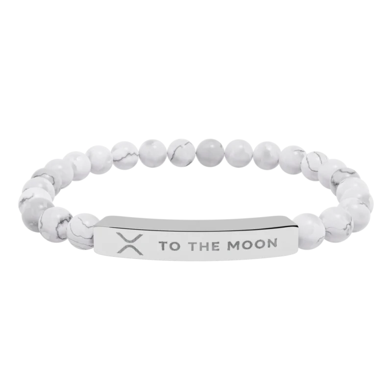 XRP: To The Moon Stone Bracelet