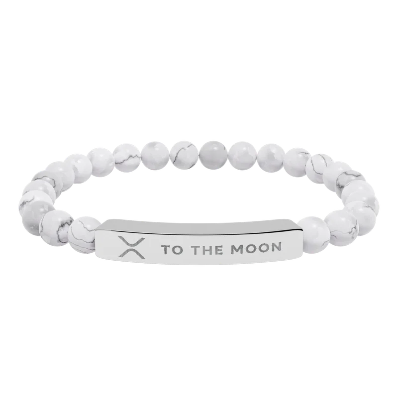 XRP: To The Moon Stone Bracelet