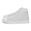 Bitcoin Grey Men’s High Top Shoes