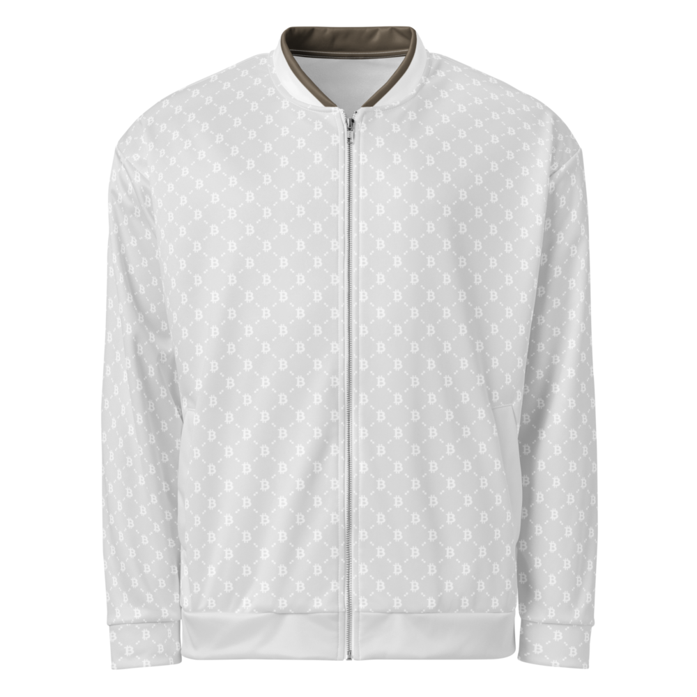 Bitcoin Light Grey Bomber