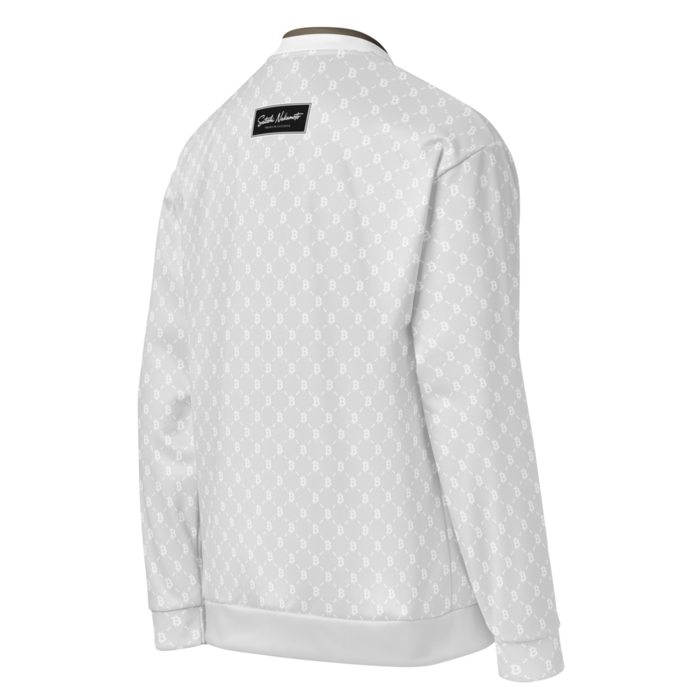 Bitcoin Light Grey Bomber