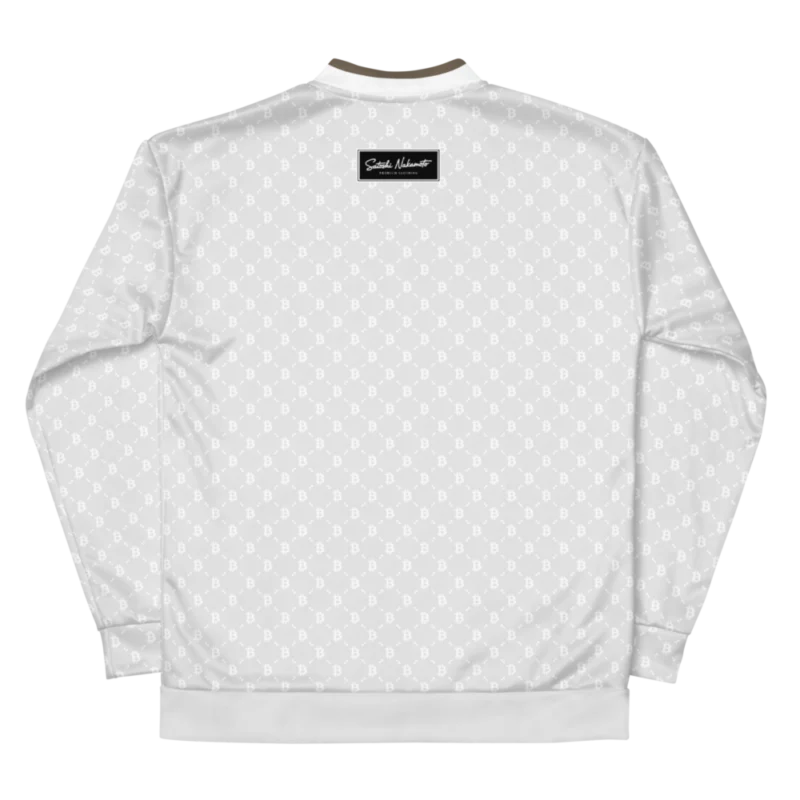 Bitcoin Light Grey Bomber