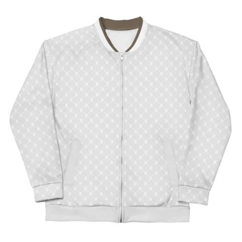 Bitcoin Light Grey Bomber