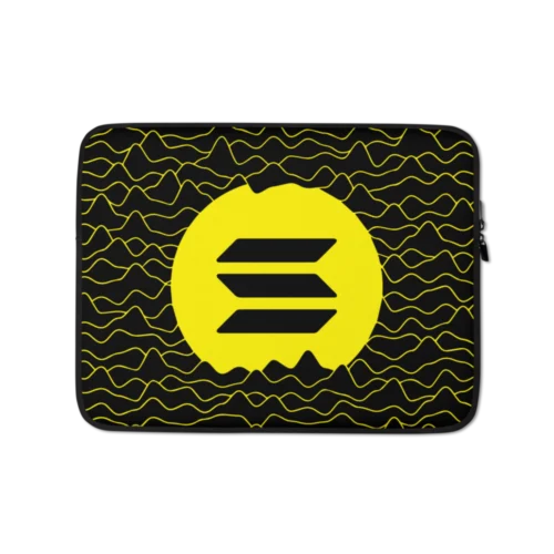 Solana Sunrise Laptop Sleeve