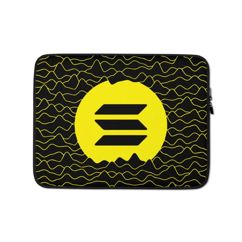 Solana Sunrise Laptop Sleeve