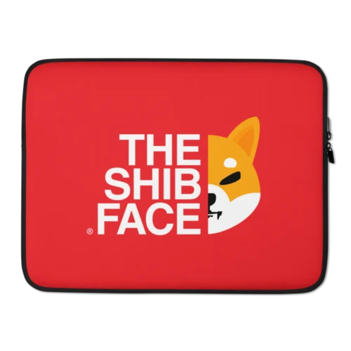 The SHIB Face Laptop Sleeve