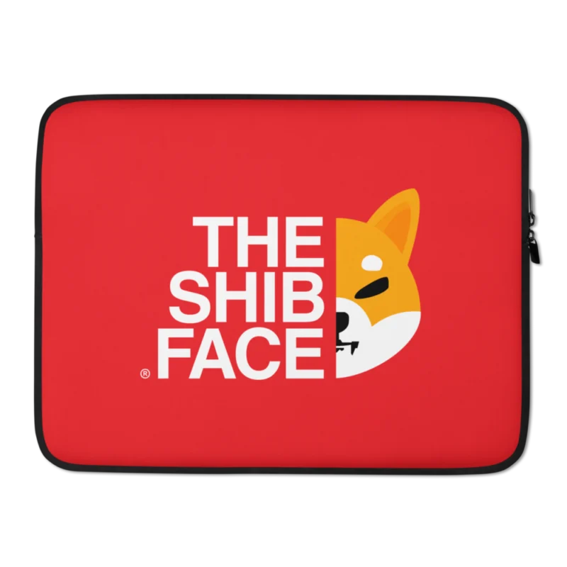 The SHIB Face Laptop Sleeve